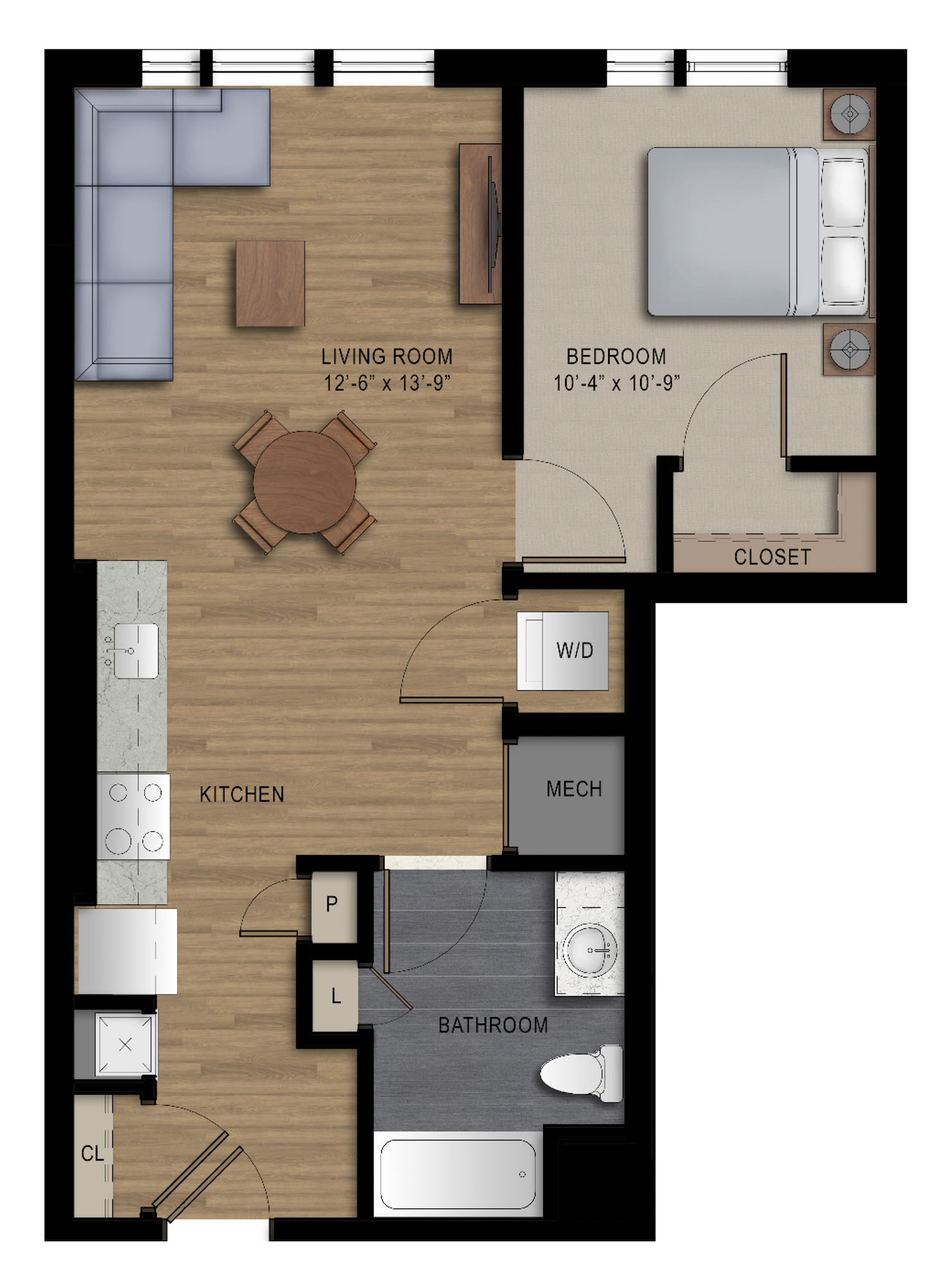 A2 floor plan